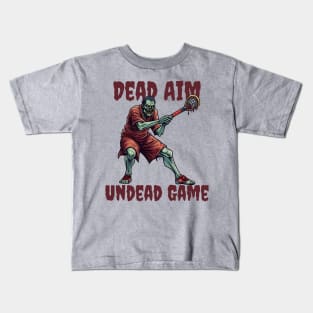 Lacrosse zombie Kids T-Shirt